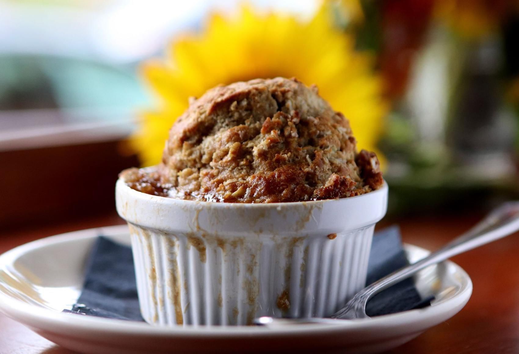 West End Grill & Pub Peach Cobbler